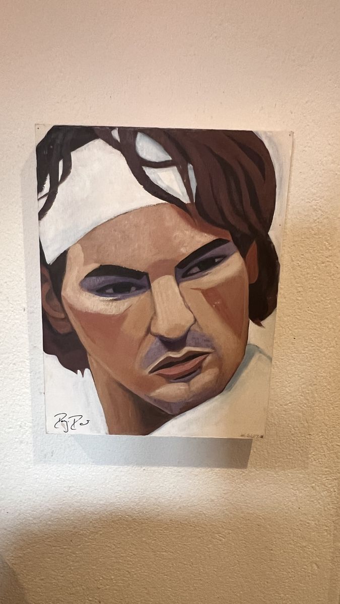 Poster & Bilder: Portrait von Roger Federer handsigniert  – Neu (gemäss Beschreibung) aus Zürich von Raudele