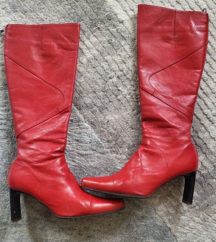 Madeleine Damenschuhe: Bottes en cuir Madeleine. – Gebraucht aus Neuchâtel von wikit 3