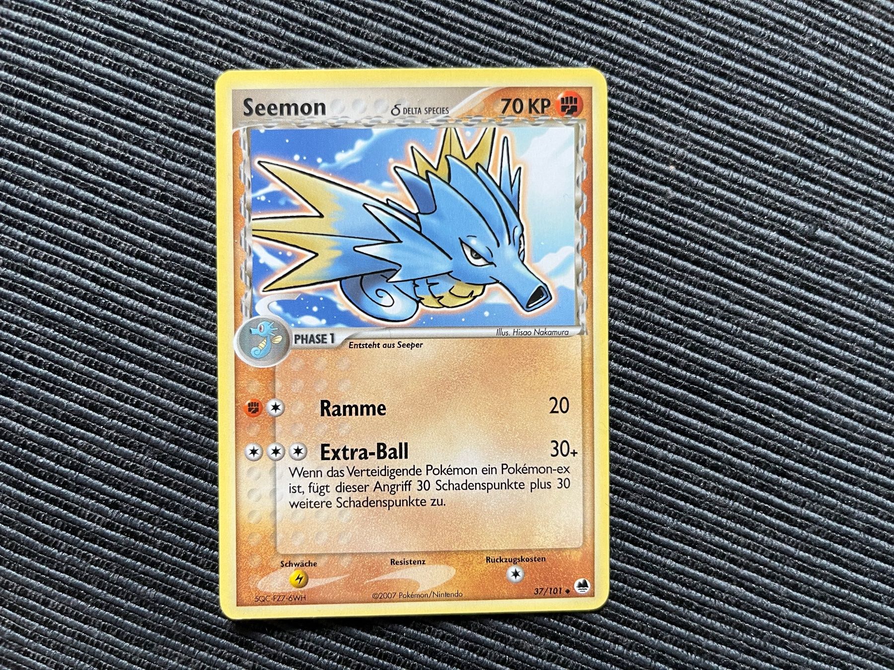 Pokémon Carte collezionabili: Pokemon Seemon non Holo EX Dragon Frontiers – Usato da Wabern venduto da Collectfun