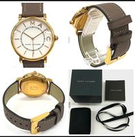 Marc by Marc Jacobs Damen Uhr Leder Braun-Beige