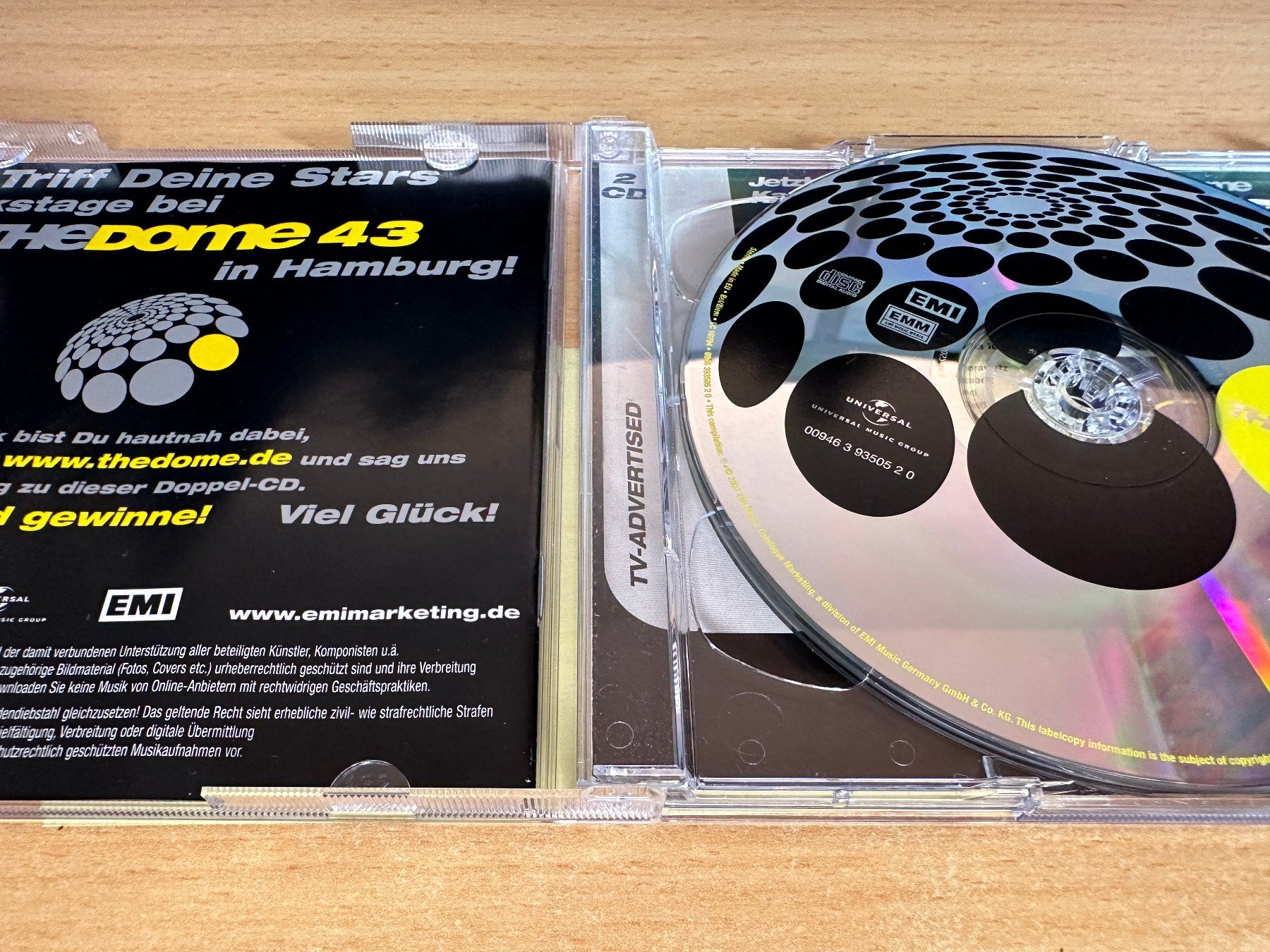 CD: Various – The Dome Vol. 42 - 2 CD – Usato da Rikon im Tösstal venduto da Alpenmutz 2