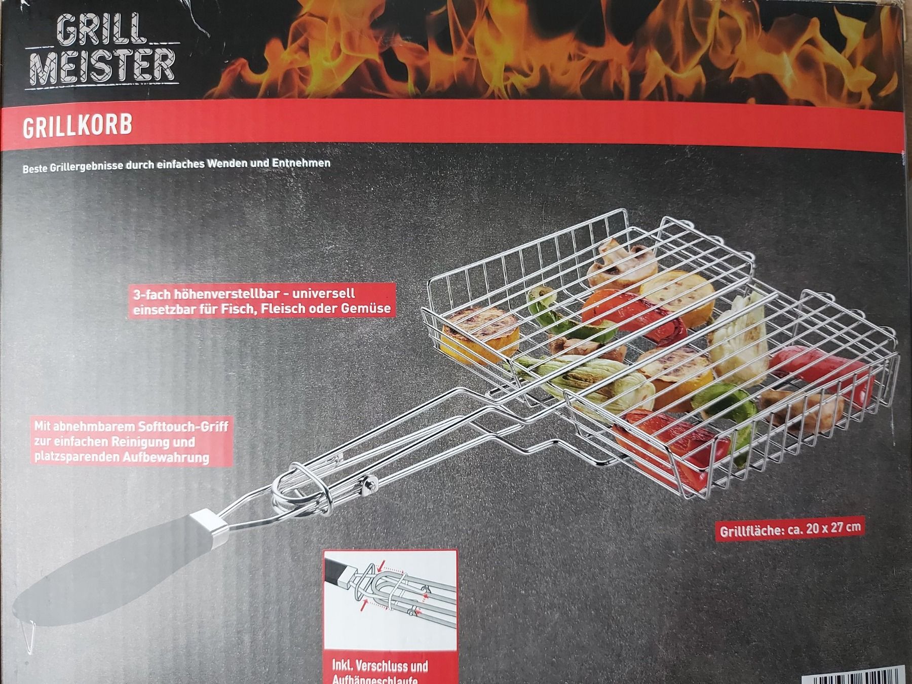 Griglie: Grillkorb – Nuovo e nell'imballaggio originale da Winterthur venduto da H_T