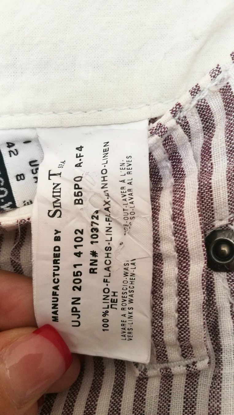Armani Hosen: Pantalon d'été Giorgio Armani – Gebraucht aus Martigny von Lea_lucci 6