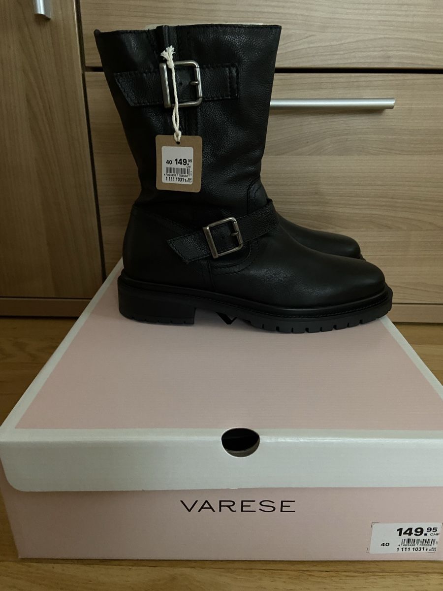 Scarpe da donna: NEU VARESE BOOT (STIEFEL)GRÖSSE 40 – Nuovo e nell'imballaggio originale da Zürich venduto da schneeflocke303 3