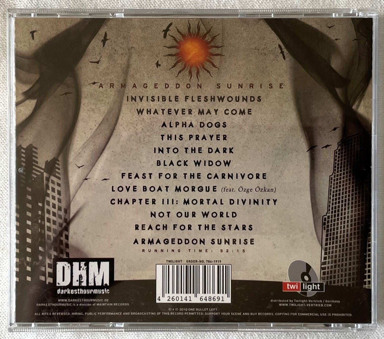 CDs: One Bullet Left – Armageddon Sunrise - CD - 2010 – D'occasion à Uster par Zardodel 2