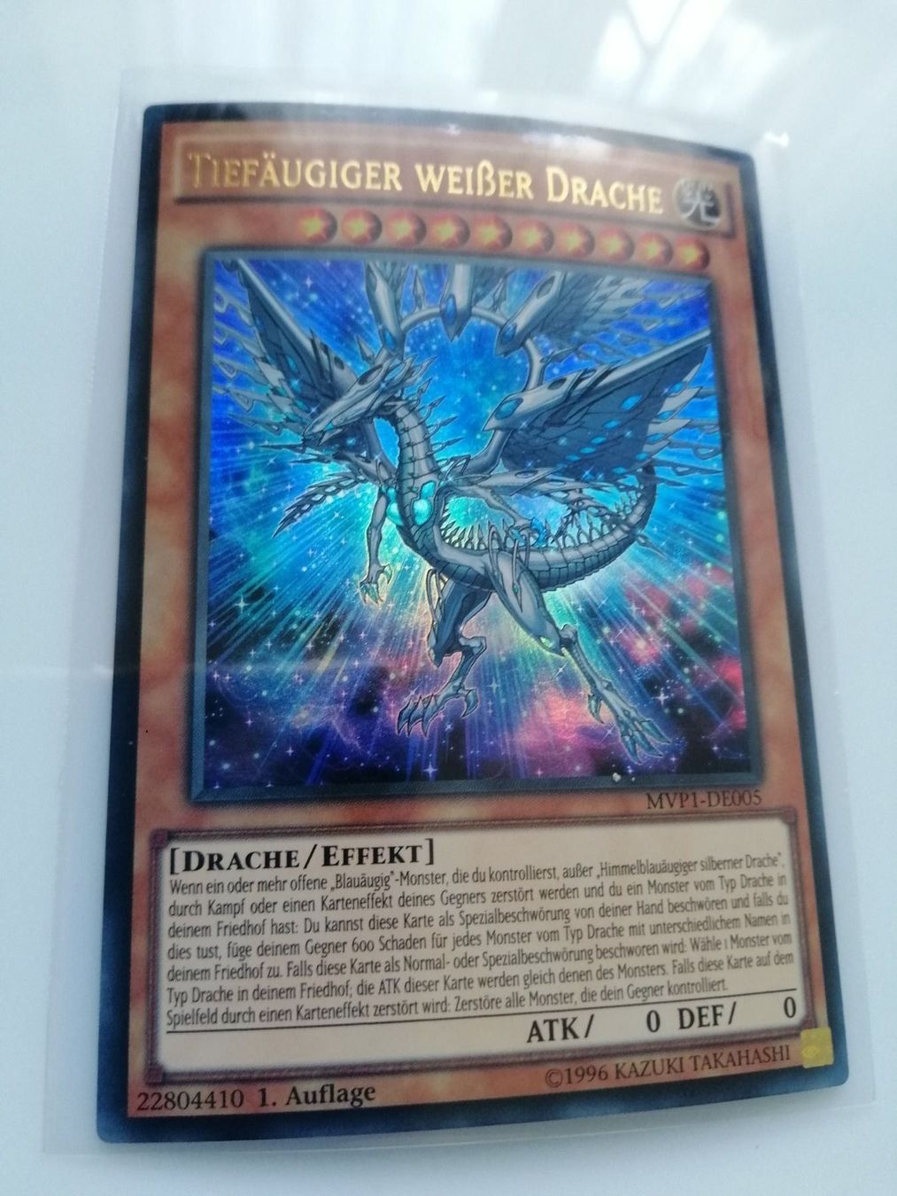 Yugioh Carte collezionabili: Tiefäugiger weisser Drache UR 1.Auflage – Nuovo (secondo la descrizione) da Boswil venduto da ShoppingCenterCity 9