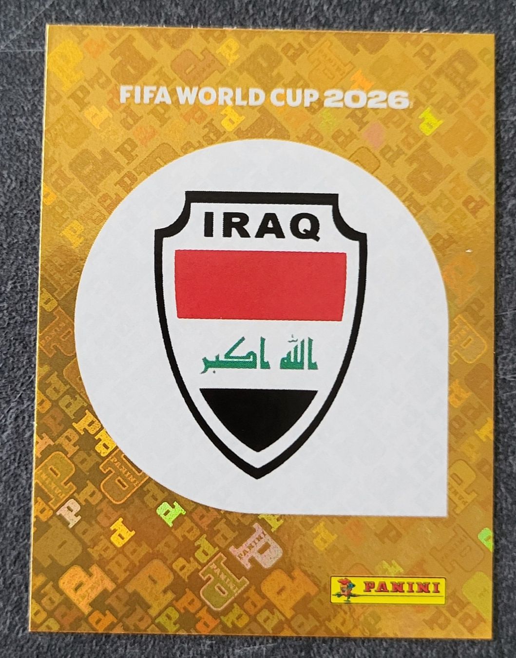 Panini Sammelbilder & Trading cards: Panini FIFA World Cup IRQ 1 – Neu (gemäss Beschreibung) aus Wallisellen von never_give_up