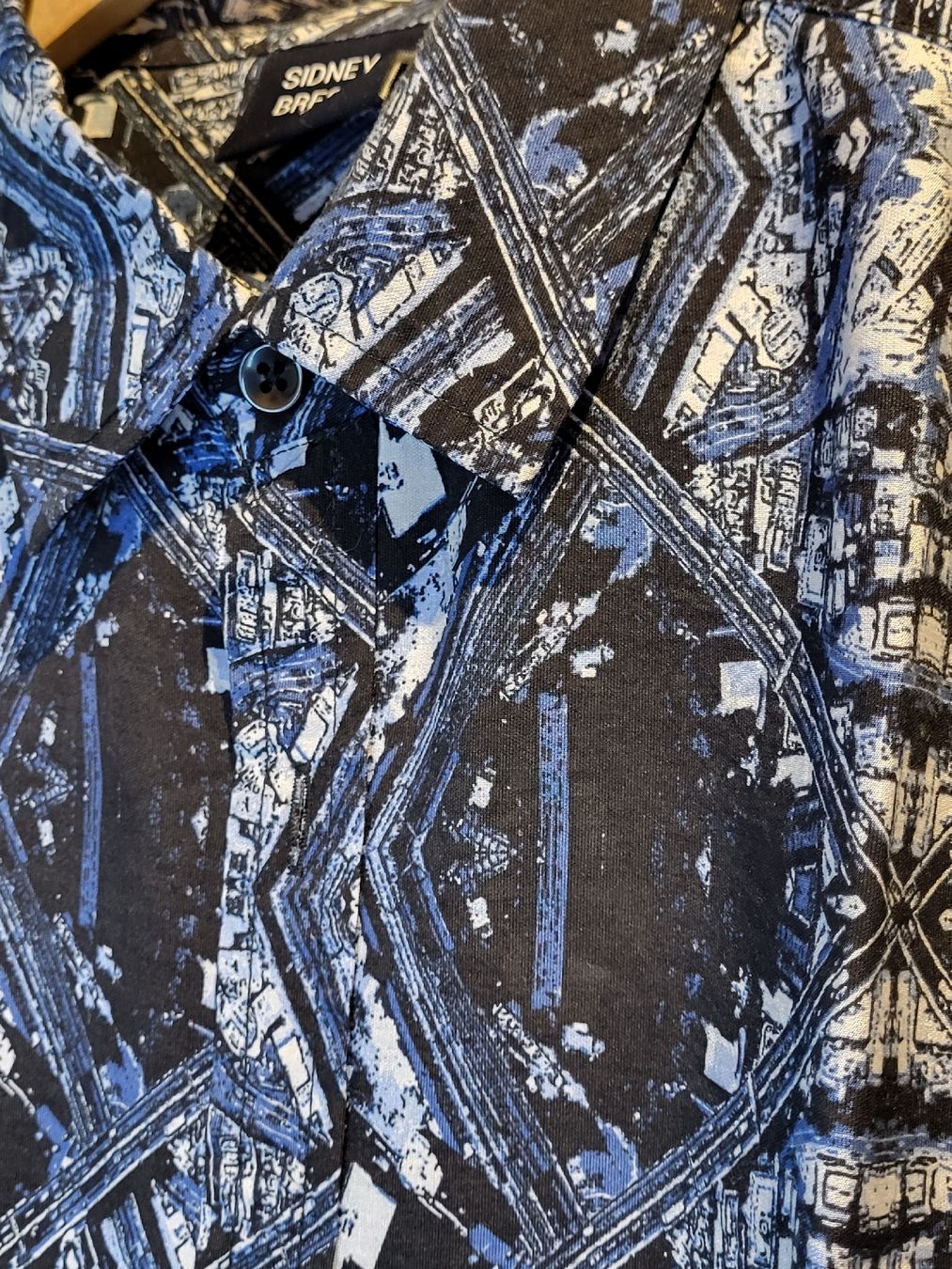 Camicie: Chemise Sidney & Brecker Taille L - Bleue – Usato da Martigny-Croix venduto da barbamama1977 8