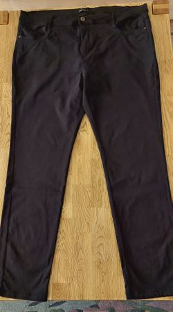 Laura Torelli Classic Hose, schwarz, Gr. 48, neuwertig