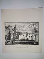 Pietro Borsari Lugano Kloster St Bernhard Comano Holzschnitt