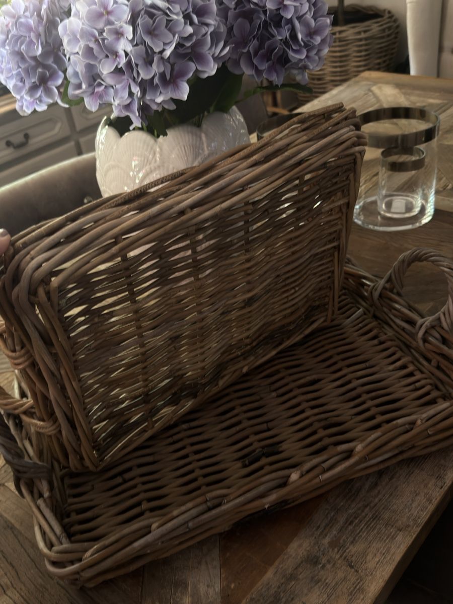 Altro per la casa:  Rattan Tabletts 2er Set Landhaus  – Usato da Fehraltorf venduto da Erdo81 1