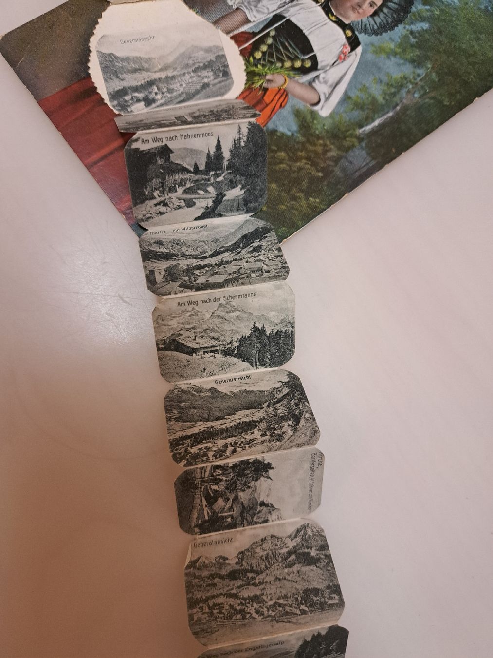 Ansichtskarten: Ansichtskarte Adelboden 1917 – Gebraucht aus Riggisberg von Boxel 2