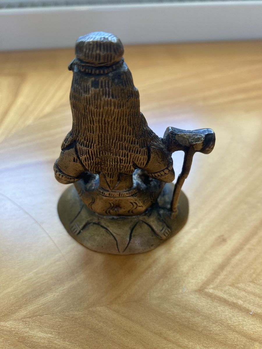 Sculture & Statue: Shiva-Statue aus Messing. – Usato da Birr venduto da Vintage-Liebhaber 3