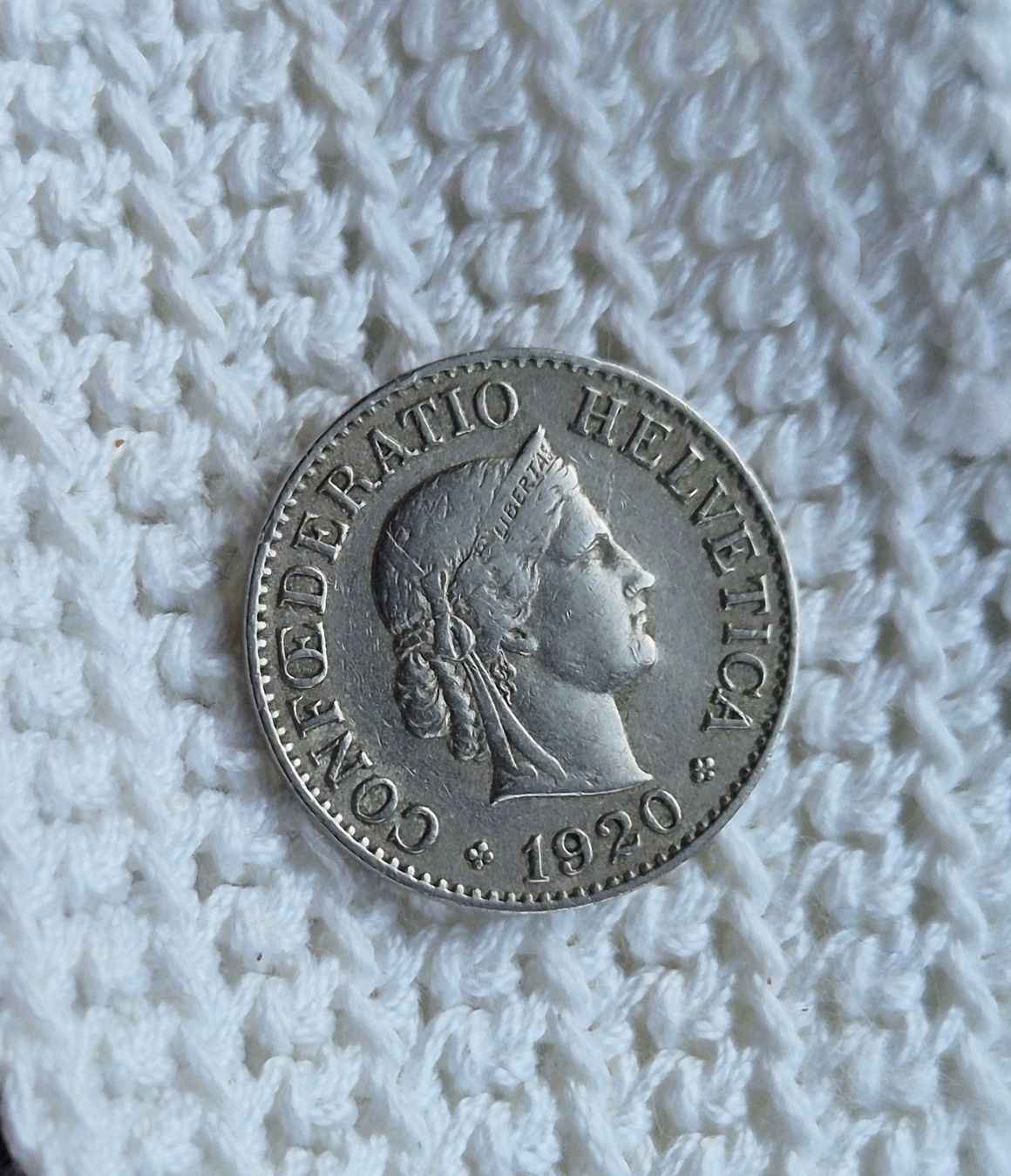 Tutti le monete: 10 Rappen 1920 – Usato da Contra venduto da Lylou0