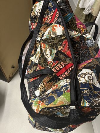 Batik Reisetasche, Unikat, Top Zustand!
