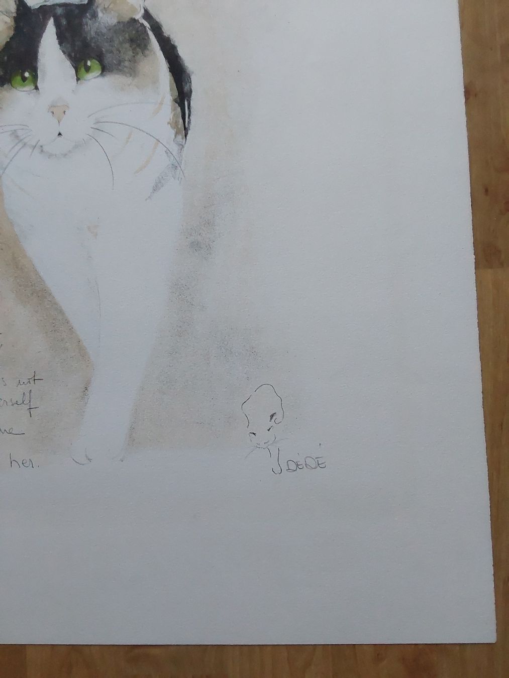 Grafica & Litografie: Dédé Moser. Original Lithographie Signiert. 50x65cm. – Usato da Steinach venduto da Chilli1957 3