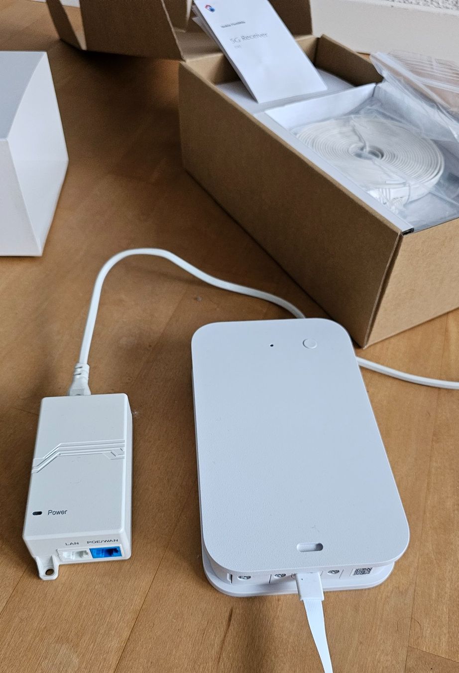 Nokia Modem & Router: Nokia 5G Receiver. fast mile. Weiss – Usato da Egnach venduto da hb_b 1