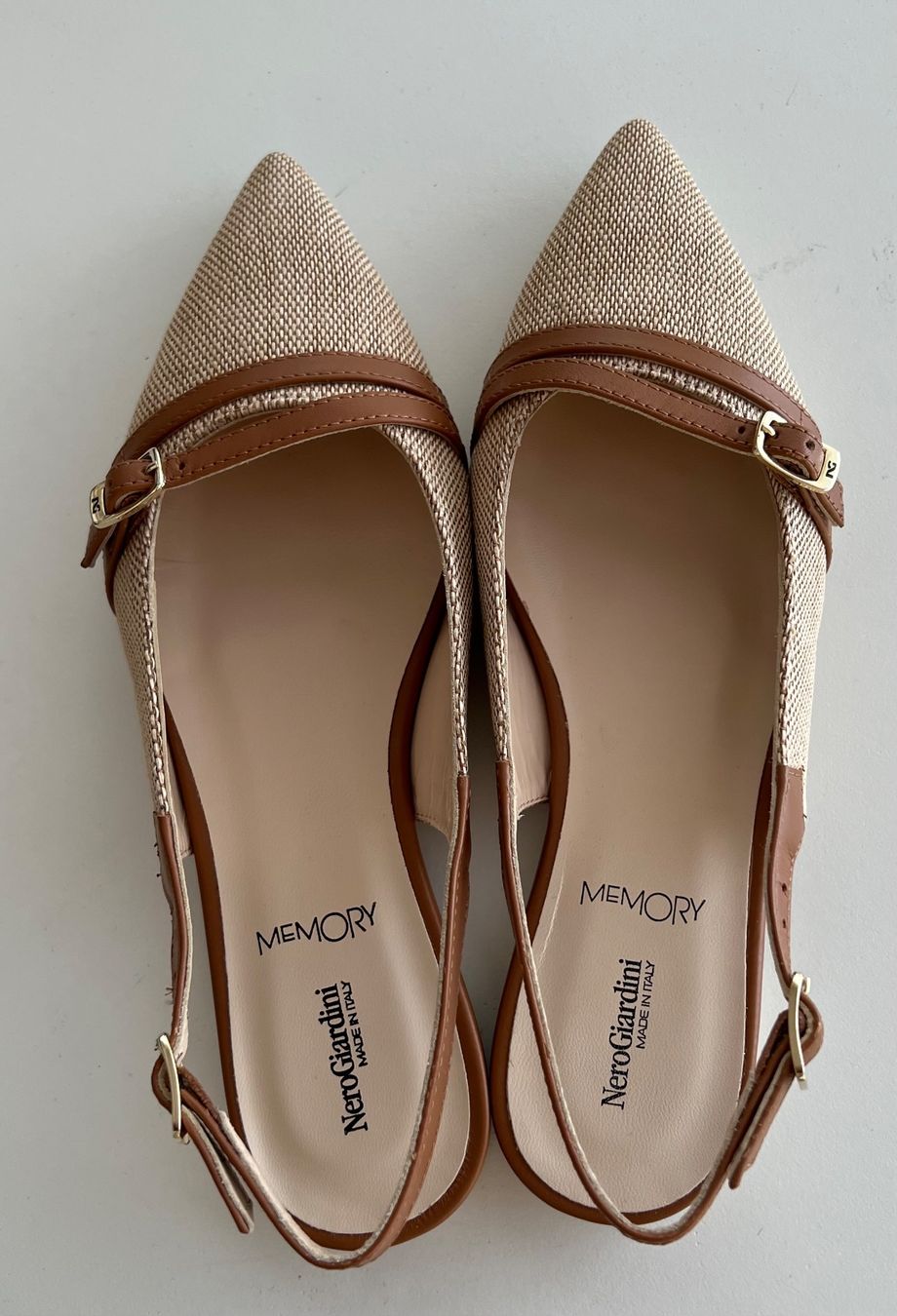 Chaussures femmes: NeroGiardini Pumps Gr.37 Leder-Textil – Neuf (Voir description) à Biberist par Aboridschi