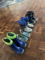Kinderschuhe Set Gummistiefel Badeschuhe Winterstiefel