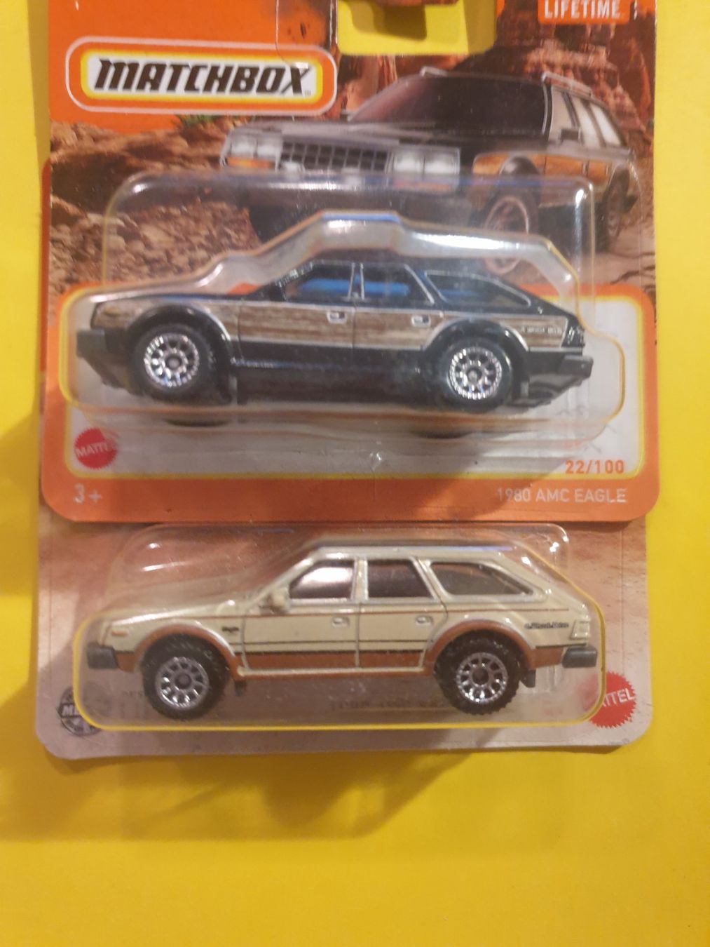 Matchbox Modellini d'auto: 2 x Matchbox 1980 AMC EAGLE – Nuovo e nell'imballaggio originale da Oftringen venduto da Rotor 1