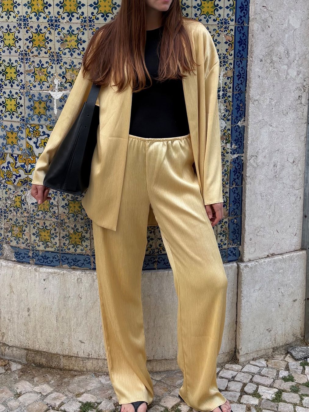 Zara Top: Zara gold summer set, kimono+ pants – Usato da Wallisellen venduto da eli_v7dn