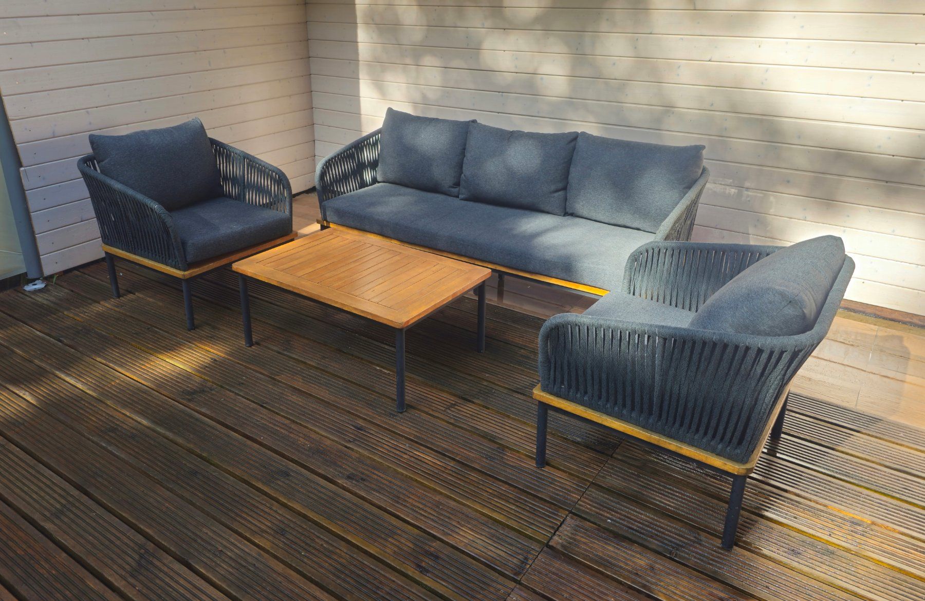 Divani: Gartenlounge Set mit Beistelltisch – Usato da Etzgen venduto da juj_b678 1