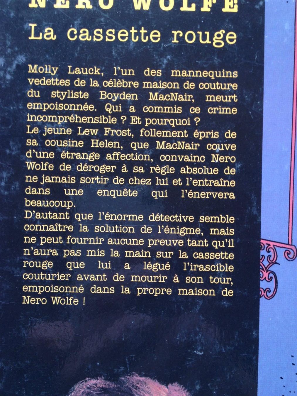 Fumetti: Nero Wolfe - La cassette rouge – Usato da Farvagny-le-Grand venduto da LaCaverne 2