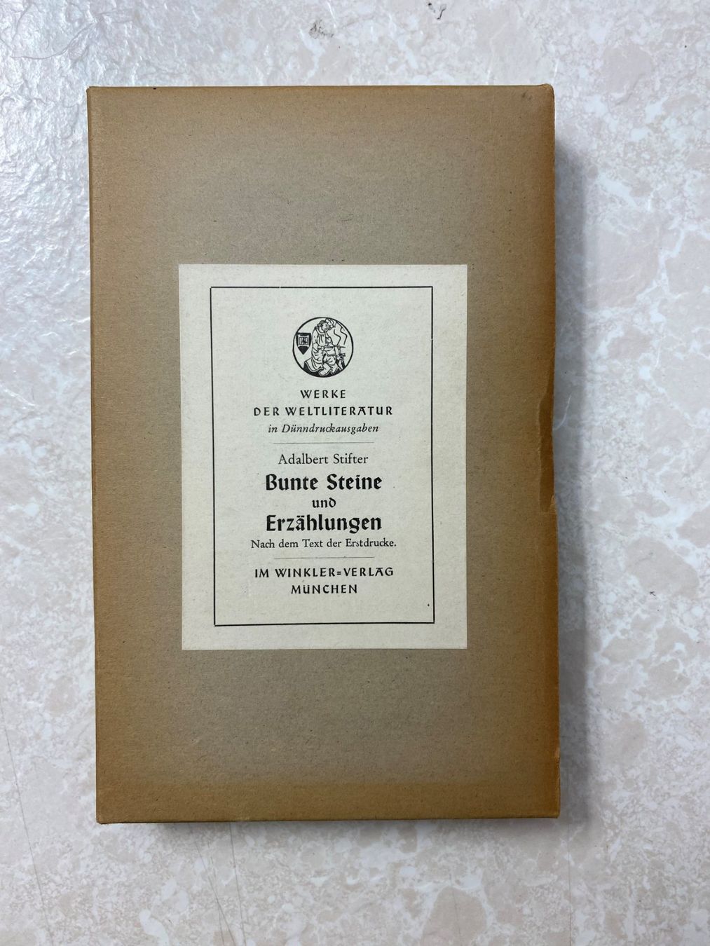 Livres: Adalbert Stifter: Bunte Steine – D'occasion à Starrkirch-Wil par UB007