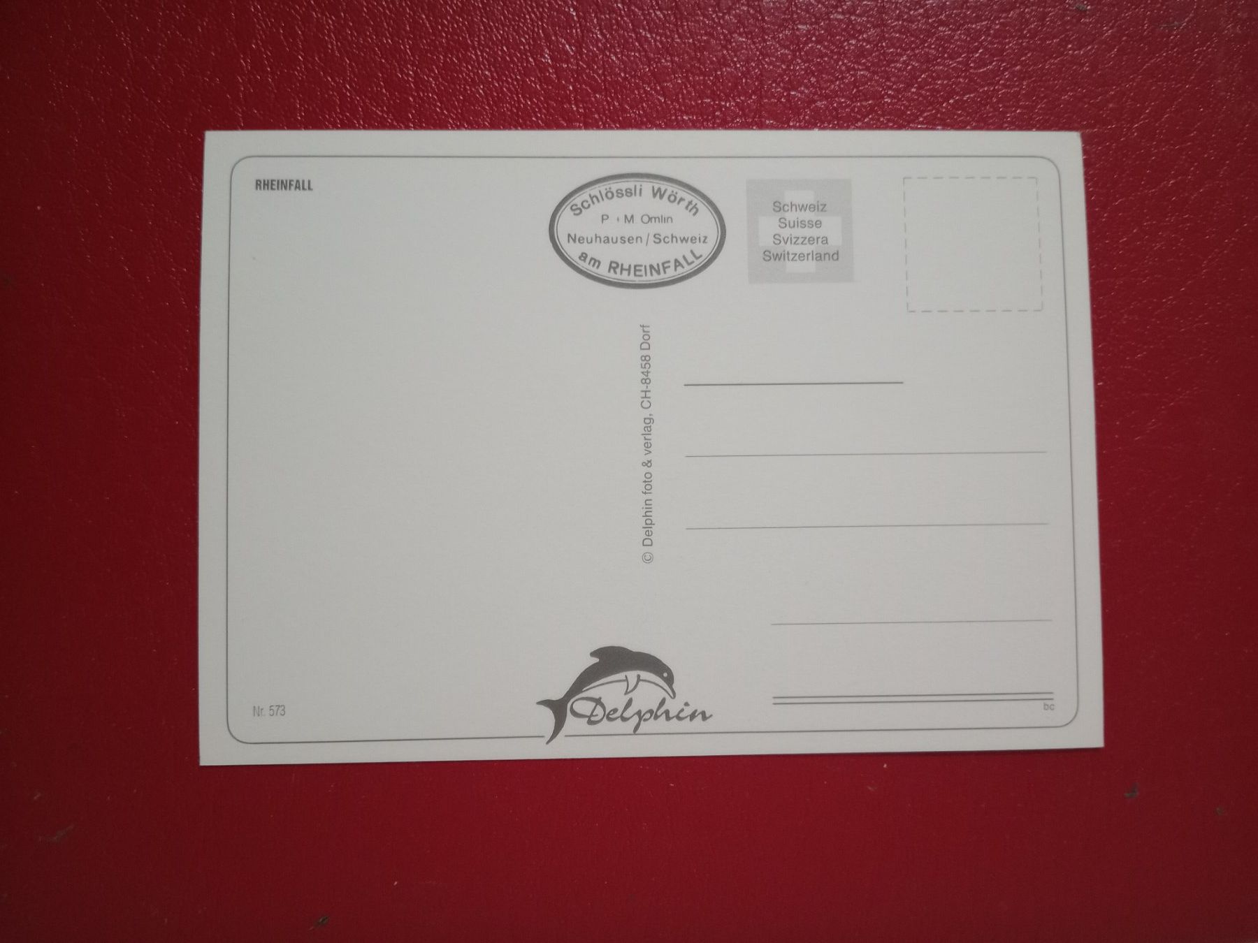 Cartoline postali: Rheinfall mehrbildrig – Usato da Küttigen venduto da Melisch1000 1