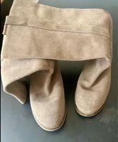 Bottes d’entretemps en daim. Taille 41 Très confortable