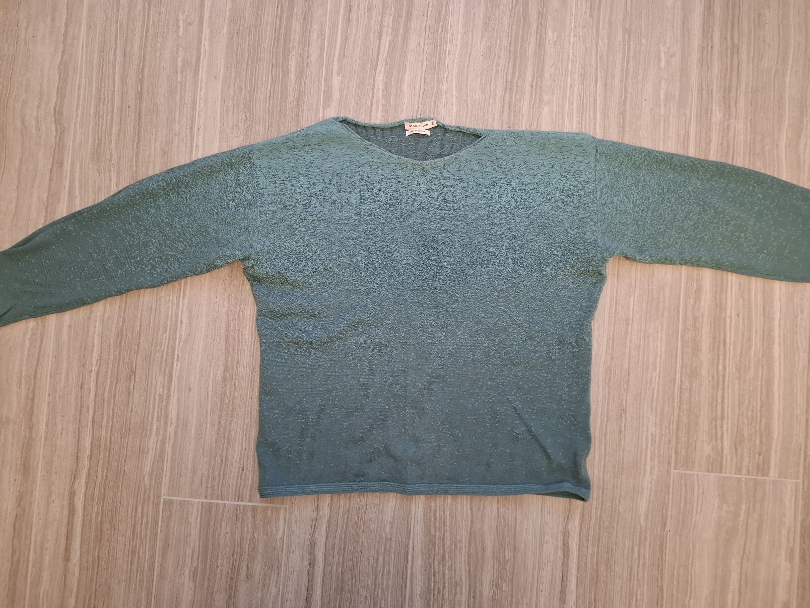 Tom Tailor Pullover & Sweatshirts: pull bleu/vert taille M – Gebraucht aus Ecublens FR von ame_y8tq