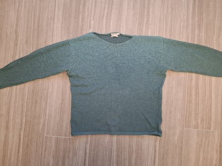 pull bleu/vert taille M