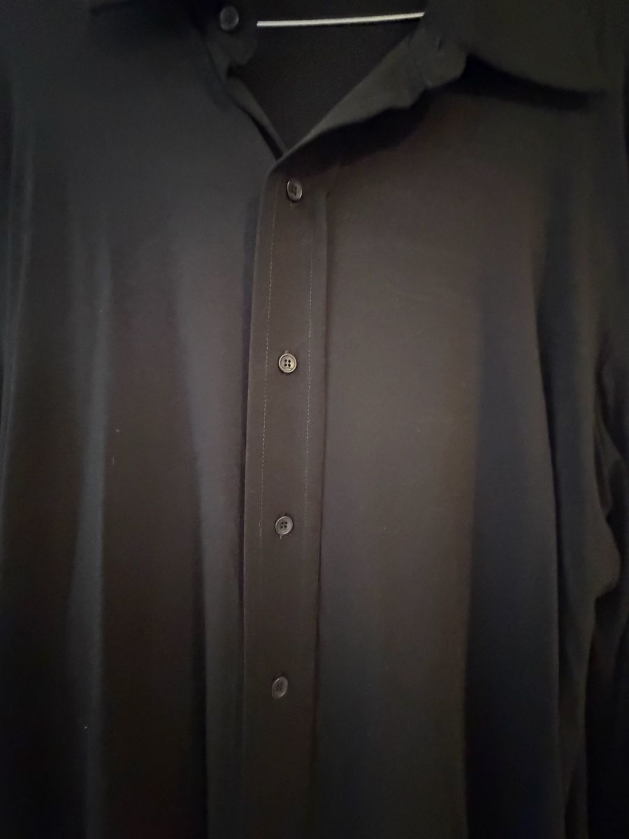 Sandro Chemises: Camicia Sandro nera taglia L usata – Neuf (Voir description) à Lugano par can_xdd8