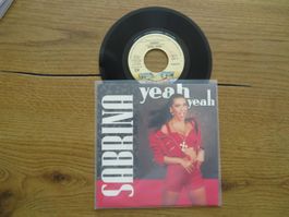 Sabrina "Yeah Yeah" 7" Vinyl Single (1989) Top Zustand!