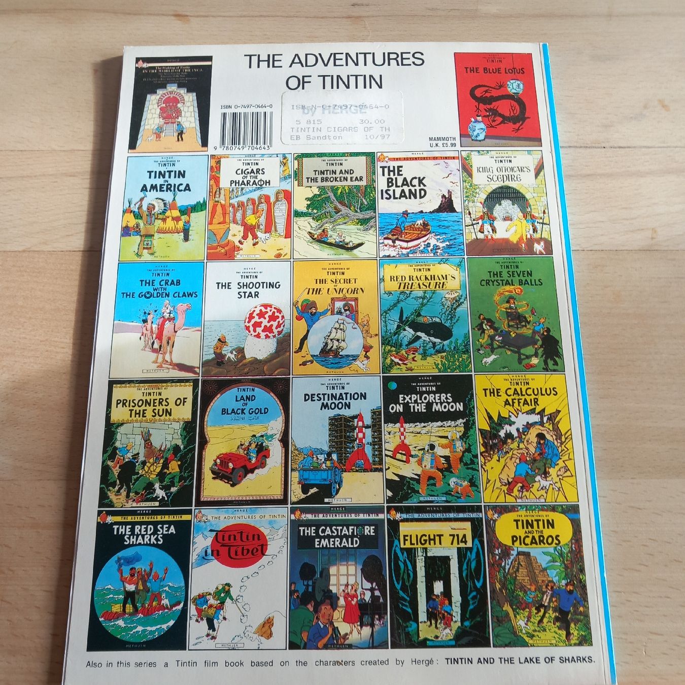 Fumetti: Tintin, Cigars Of The Pharaoh – Usato da Ebnat-Kappel venduto da blazzi 4