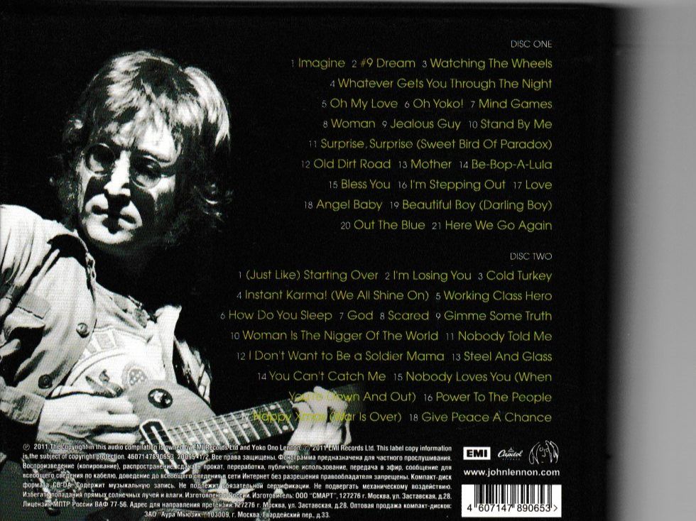 CD: John Lennon - Greatest Hits – Nuovo (secondo la descrizione) da Chur venduto da zowie72 1