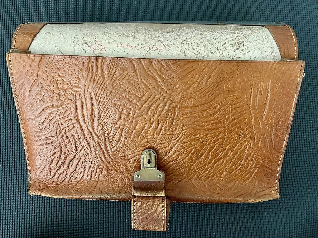 Valises & Sacs: Antike Ledermappe / Dokumententasche – D'occasion à Basel par Ricardo_X 3