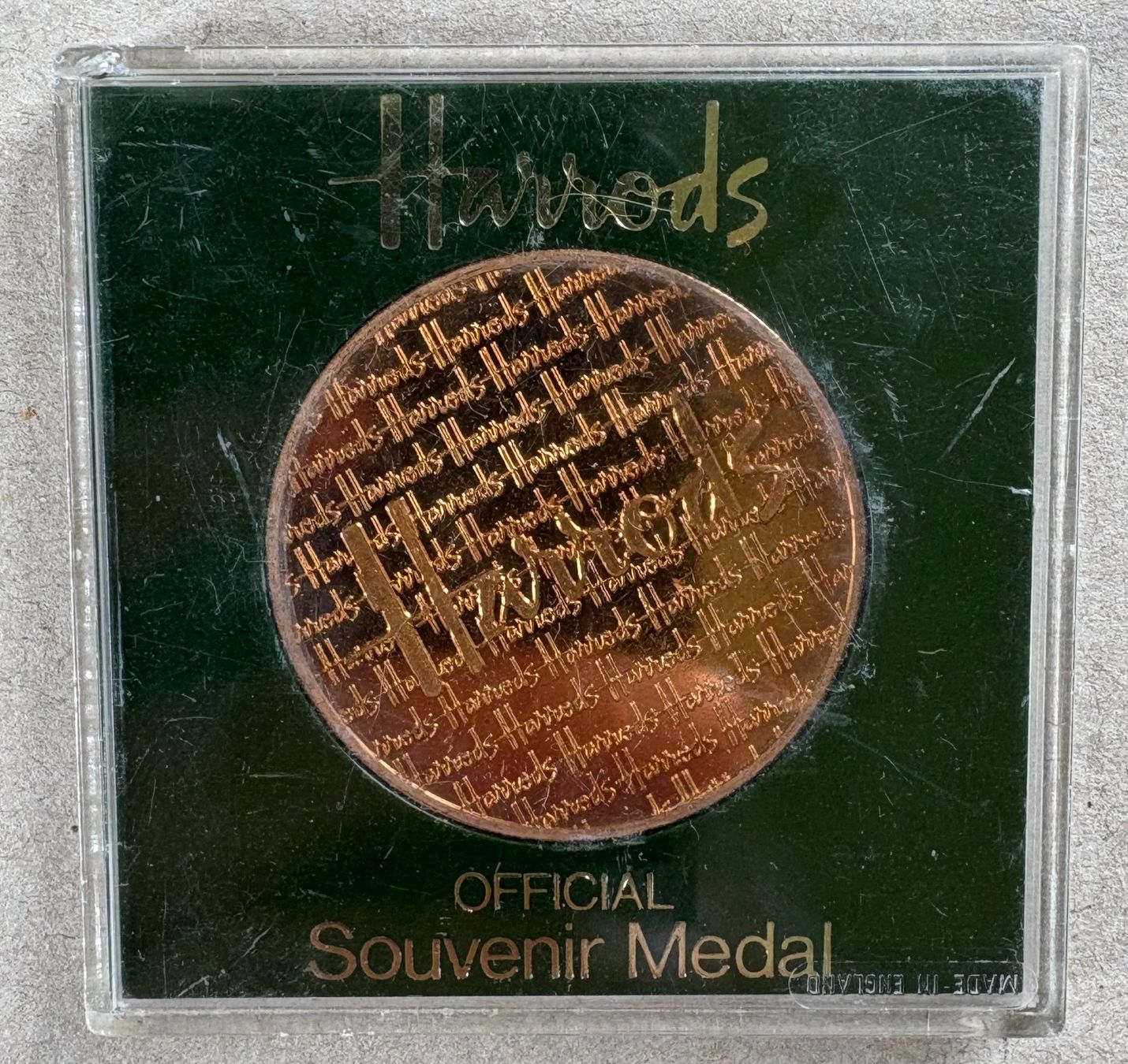 Medaillen: HARRODS MEDAILLE – Neu und originalverpackt aus Ostermundigen von wini63 1