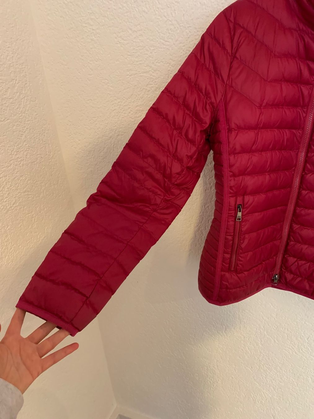 Fuchs Schmitt Giacche: FUCHS SCHMITT echte Daunen Jacke Gr. 36 / S pink Himbeerrot – Usato da Fislisbach venduto da KolibriSecondhand 8
