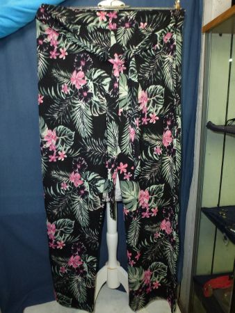 SCHLUPFHOSE MIT GUMMIZUG JANINA GR 42 DEHNBARER BUND NEU