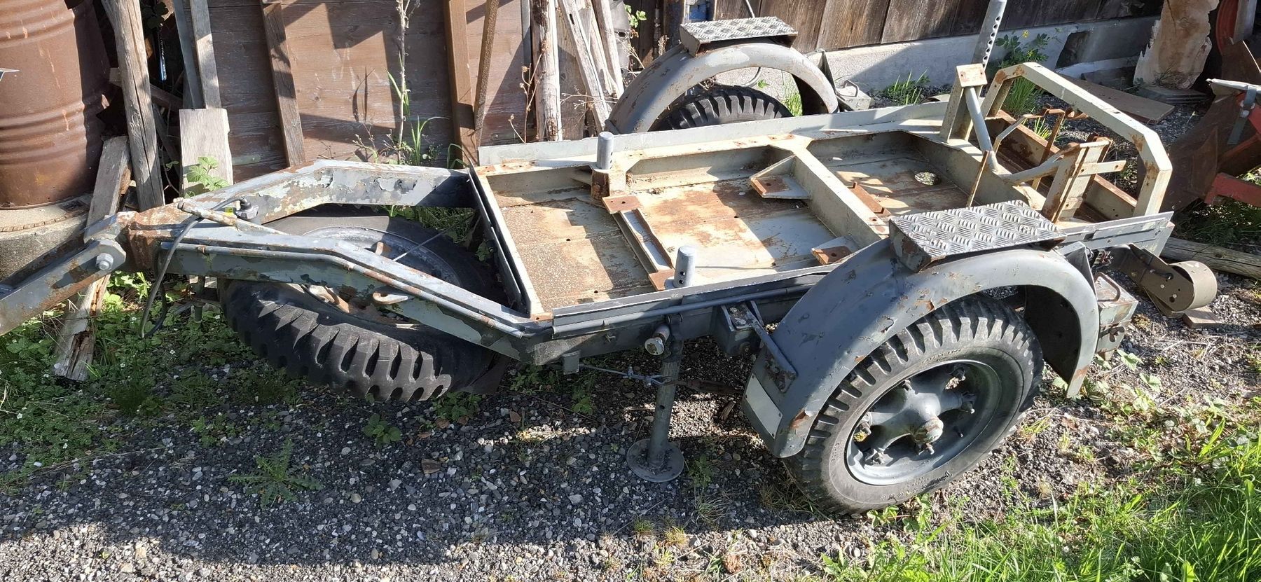 Rimorchi: Robuster Anhänger für Oldtimer oder Landwirtschaft – Usato da Zollbrück venduto da Starkteile