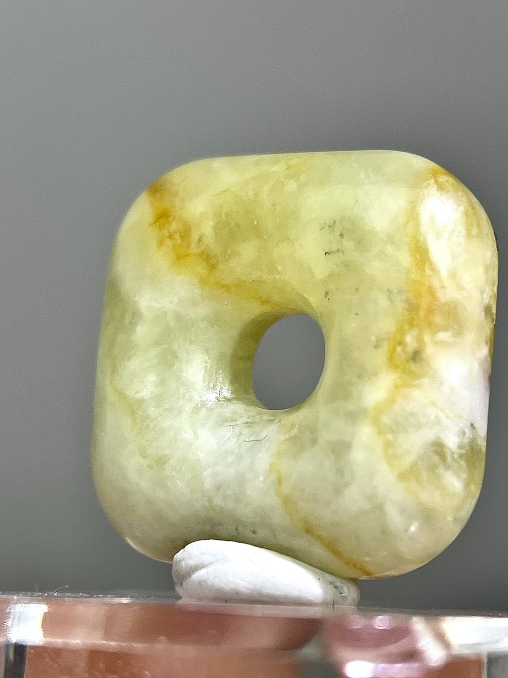 Ciondoli: Echte chinesische -Jade  Pi-Scheibe Set Ca.2cm – Nuovo (secondo la descrizione) da Schiers venduto da sisikristall 5