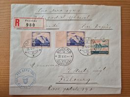 CH-Pro Aero 1941 Brief gelaufen Zustand gemäss Bilder