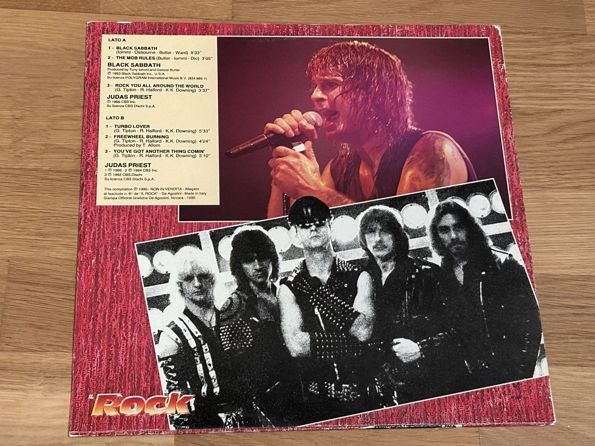 Dischi in vinile: Black Sabbath & Judas Priest – Usato da Faulensee venduto da Mizuno06