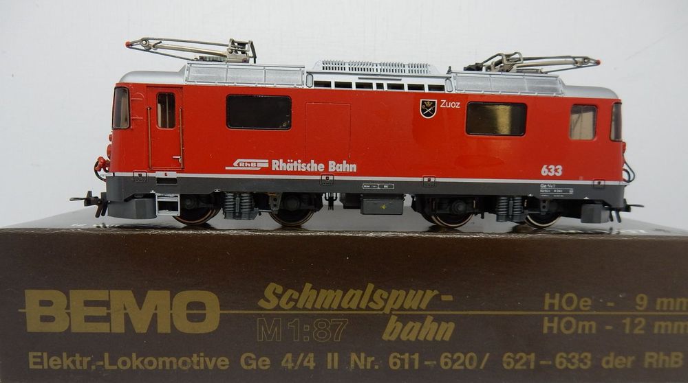 Hom Bemo Rhb Rhätische Bahn Loc Ge 44 Ii 633 Zuoz Kaufen Auf Ricardo 