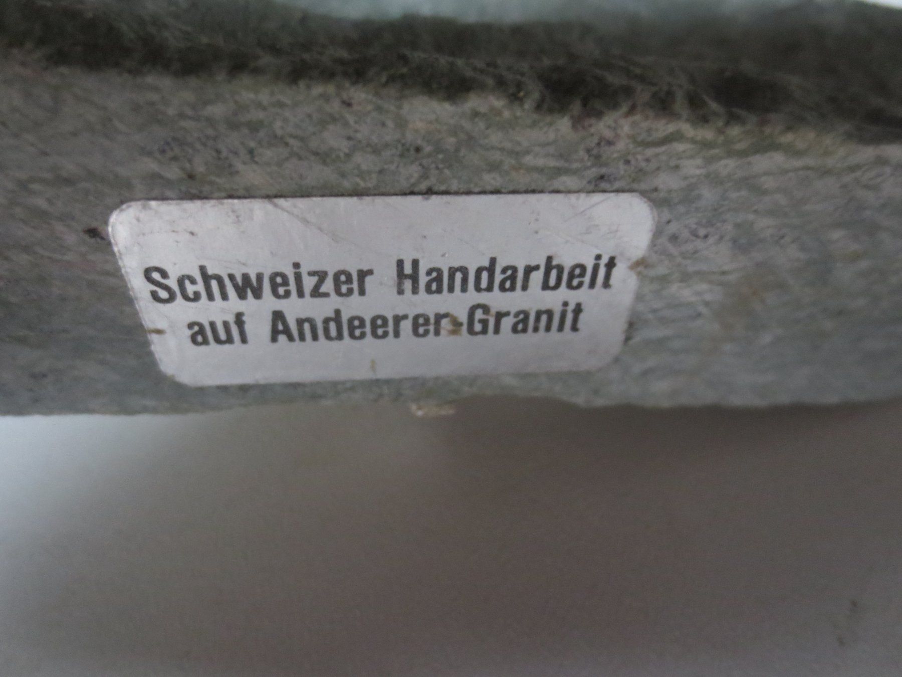 Statuette: Eule Handarbeit aus Stein Rarität – Usato da Weier im Emmental venduto da waefler03 2