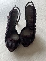 Salvatore Ferragamo Abend Sandaletten Gr. 38 High Heels
