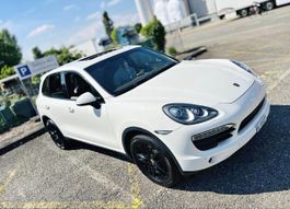 Porsche Cayenne weiss Interieur braun guter Zustand