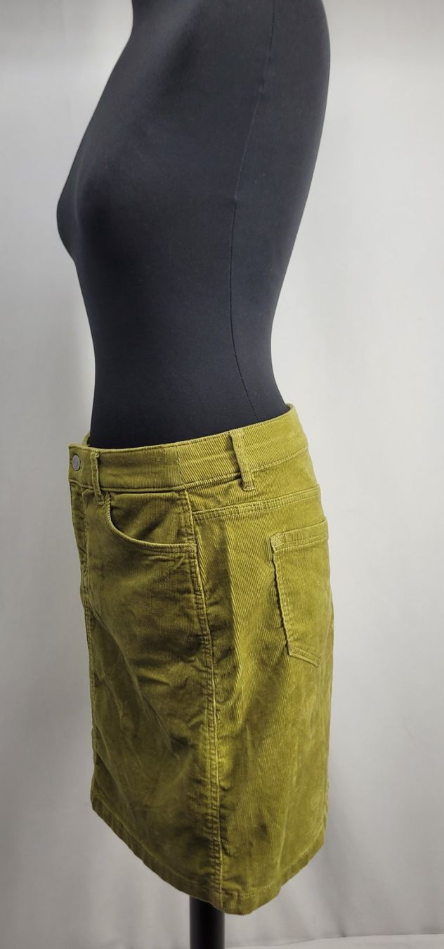 Esprit Röcke: ESPRIT - Jupe vert Velour M – Gebraucht aus Lausanne von PlusValue_Lausanne 1