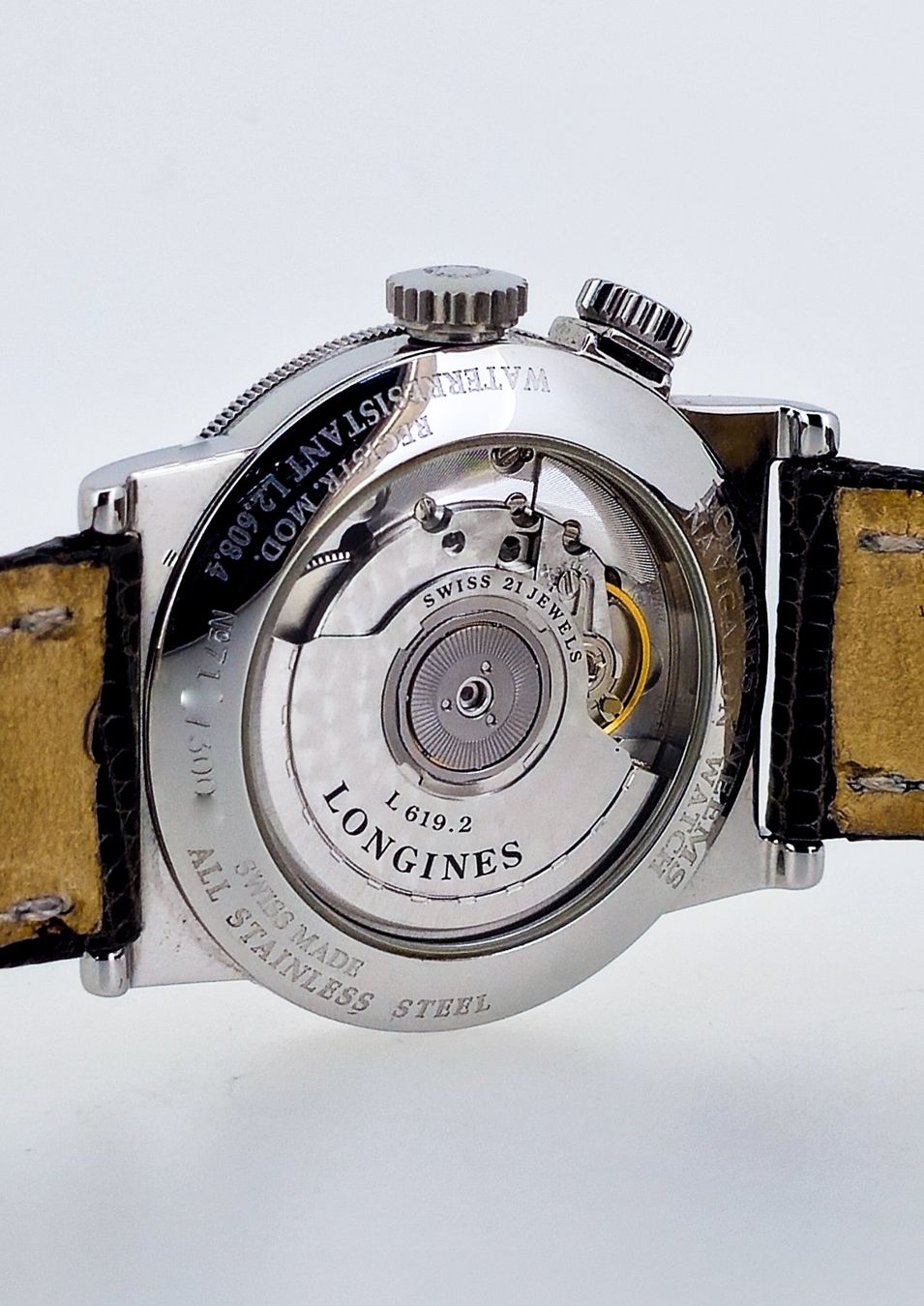 Longines Orologi: Longines Weems Navigation Automatikuhr mit Garantie – Usato da Lugano venduto da R.Riccardo 1